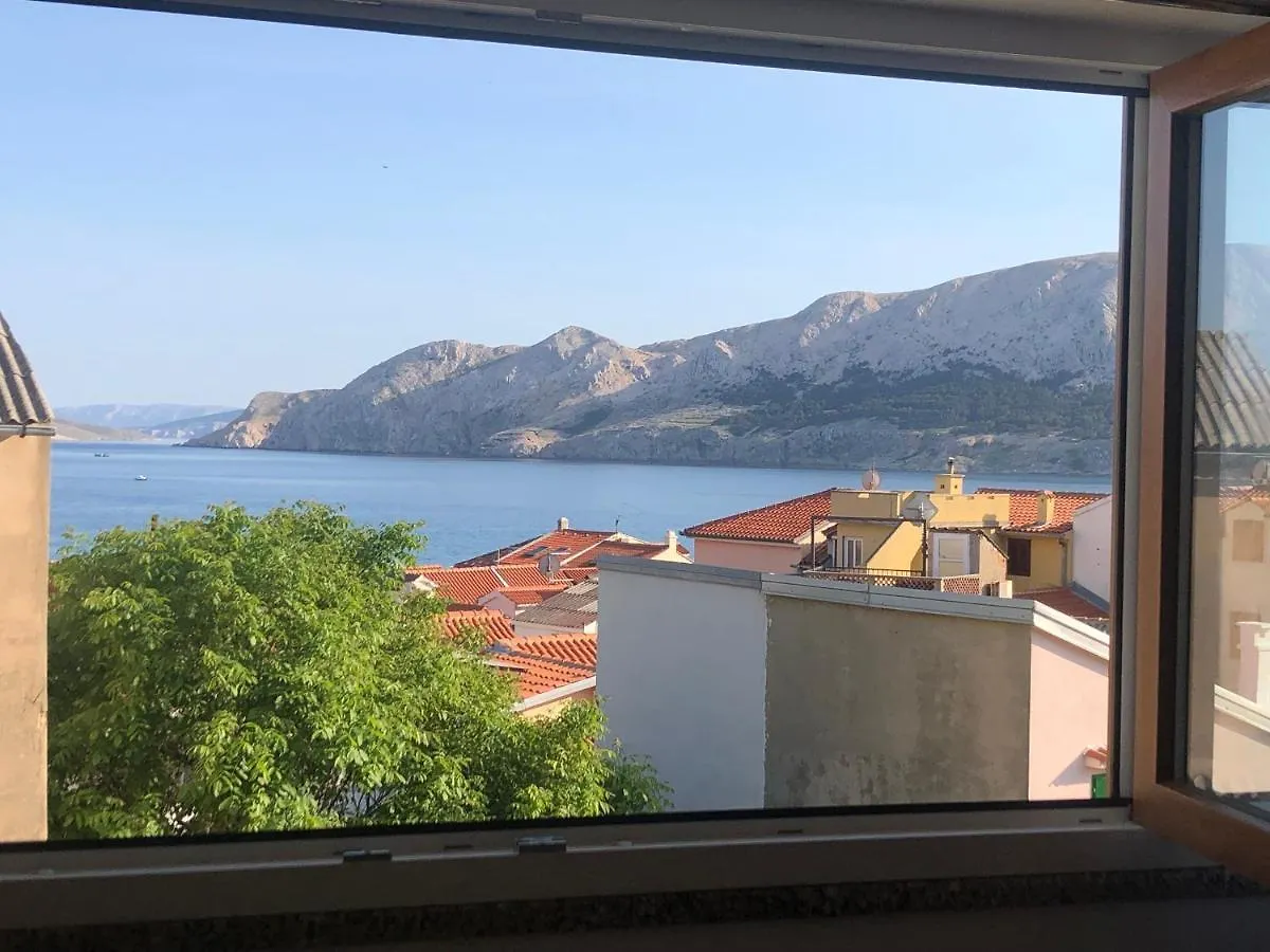 Apartment Studio Neven With Sea View Baska  Croatia