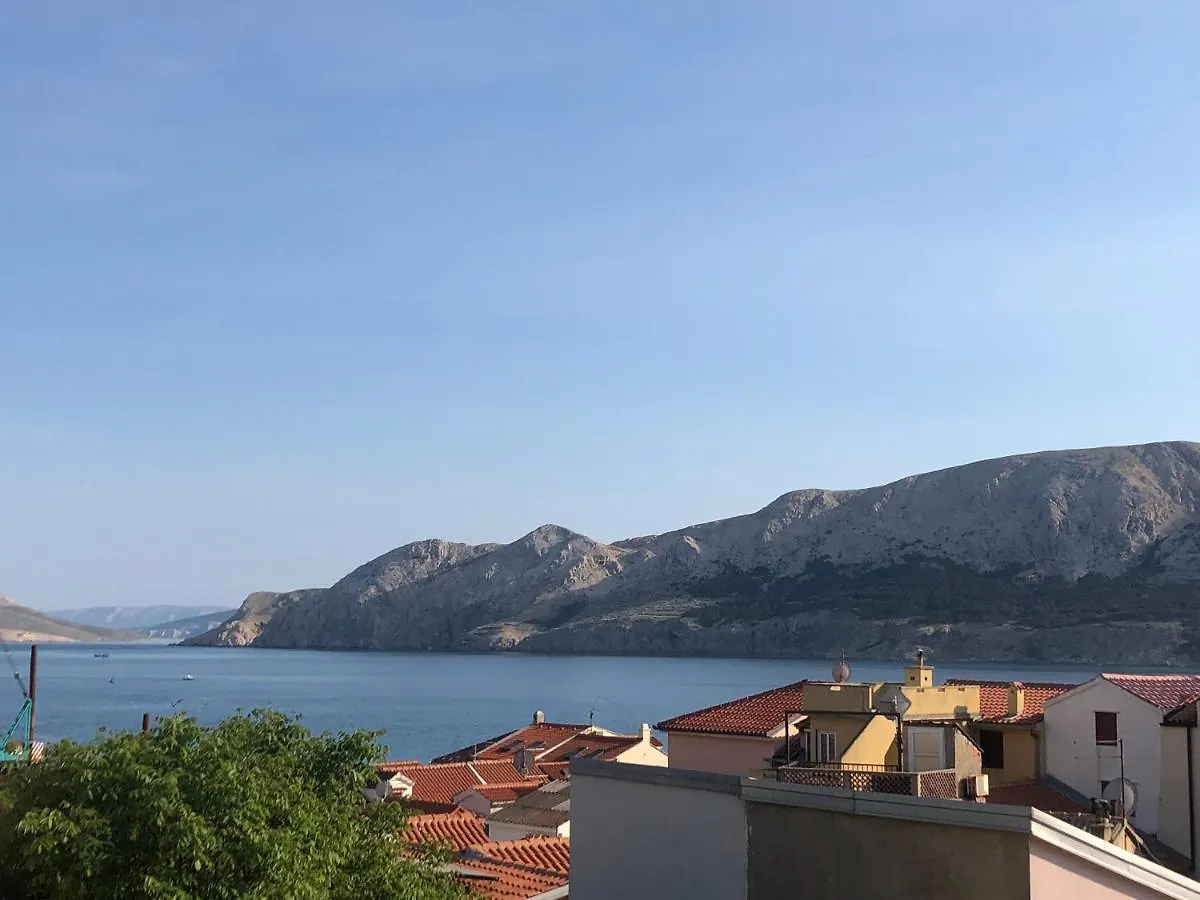 Studio Neven With Sea View Baska  Croatia