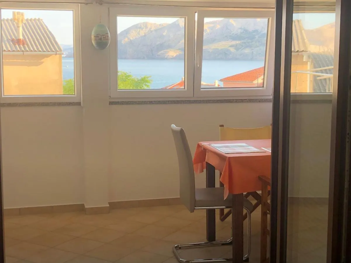 Studio Neven With Sea View Baska  Apartment